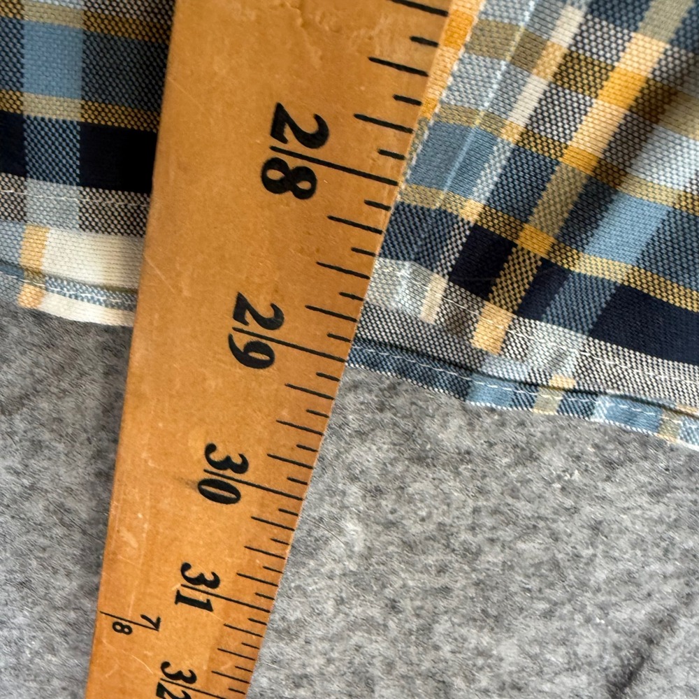 UNTUCKit Terrango-WF Plaid Button Down Shirt Mens XL Wrinkle Free Green 41357 - Picture 6 of 8